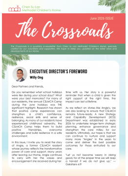 The Crossroads E- Newsletter