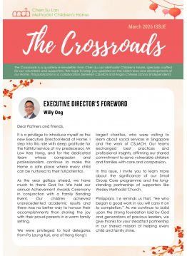 The Crossroads E- Newsletter